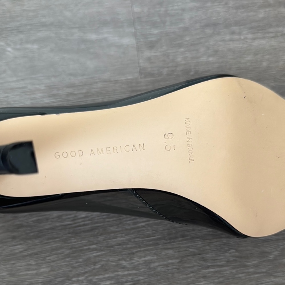 Good American Cinder-F*CKING-RELLA Jeweled Pump In Light Smoke Size 9.5 - Picture 7 of 10